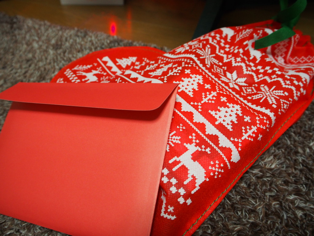 クリスマスプレゼントと手紙