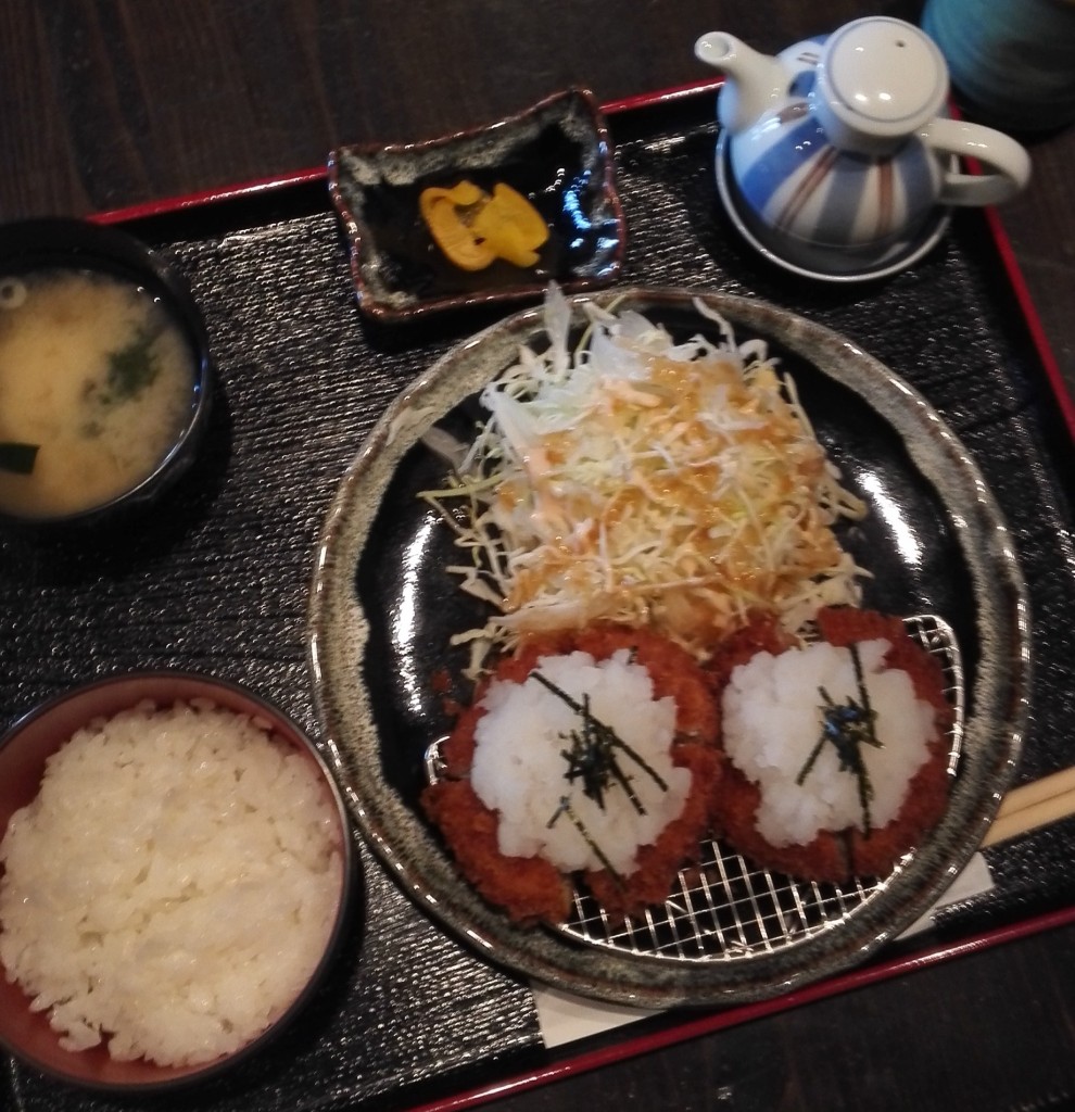 上善　しぐれヒレかつ定食